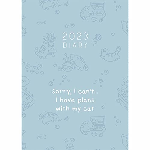2023 Fashion Diary Plans with My Cat A6 Diary