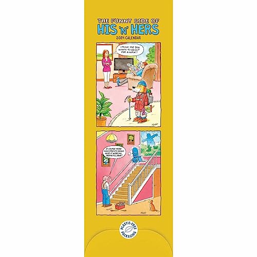2024 Funny Side of His n Hers Planner Plastic Free Slim