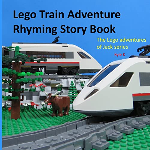Lego train adventure rhyming story book