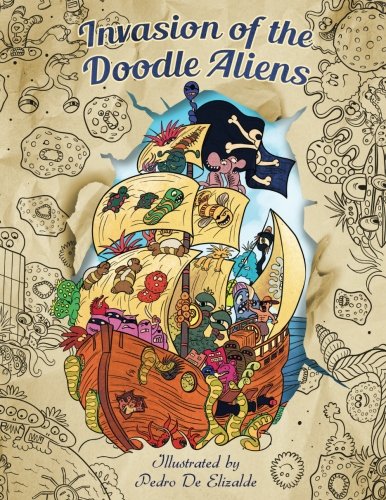 Invasion of the Doodle Aliens - Adult Coloring Book: Fun and Relaxation with Aliens from Outer Space