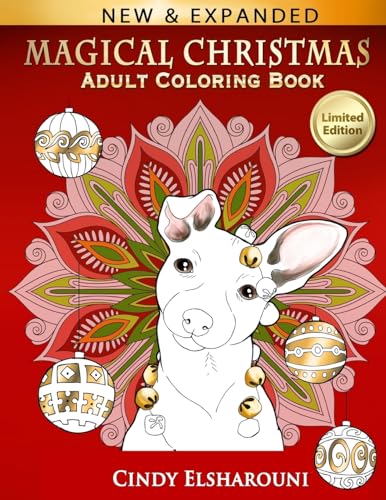 Magical Christmas Adult Coloring Book