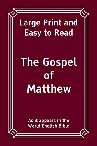 The Gospel of Matthew