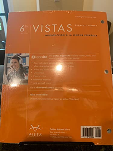 Vistas Introduccion a la Lengua Espanola e th Ed Lessons