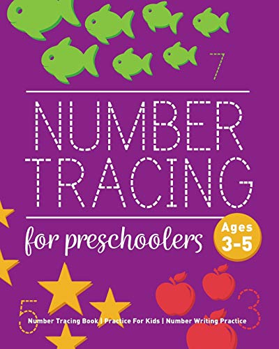 Number Tracing Book For Preschoolers