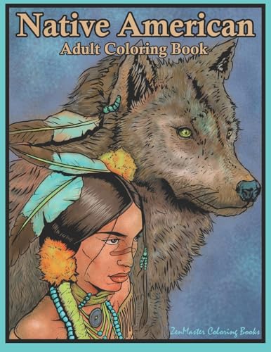 Native American Adult Coloring Book