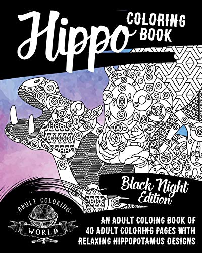 Hippo Coloring Book