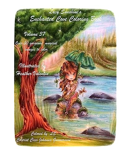Lacy Sunshine's Enchanted Cove Coloring Book