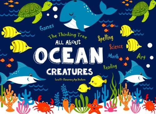 All About Ocean Creatures FunSchooling Math Reading Art Science Spelling Games