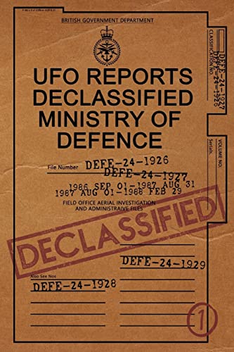 UFO Reports Declassified - Ministry Of Defence Vol 1