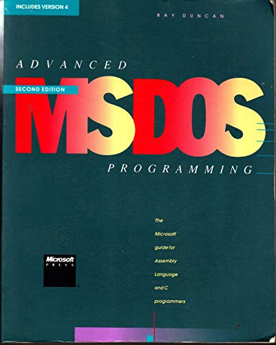 Advanced M. S.-DOS Programming