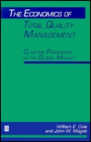 The Economics of Total Quality Management