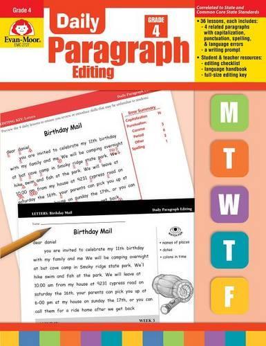 Daily Paragraph Editing Grade 4 Te