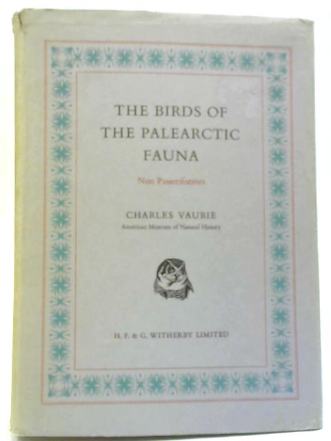 The Birds of the Palearctic Fauna