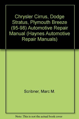 Chrysler Cirrus, Dodge Stratus, Plymouth Breeze (95-98) Automotive Repair Manual