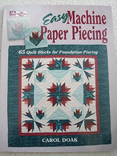 Easy Machine Paper Piecing