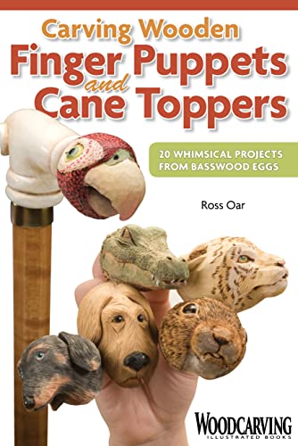 Carving Wooden Finger Puppets and Cane Toppers