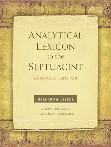 Analytical Lexicon to the Septuagint