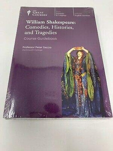 William Shakespeare: Comedies, histories, and tragedies