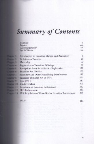 Securities Regulation