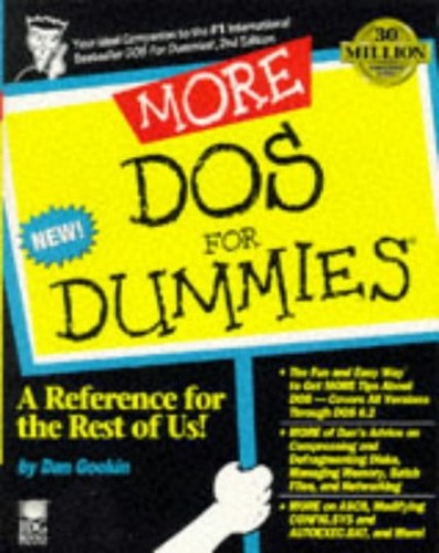 More DOS For Dummies