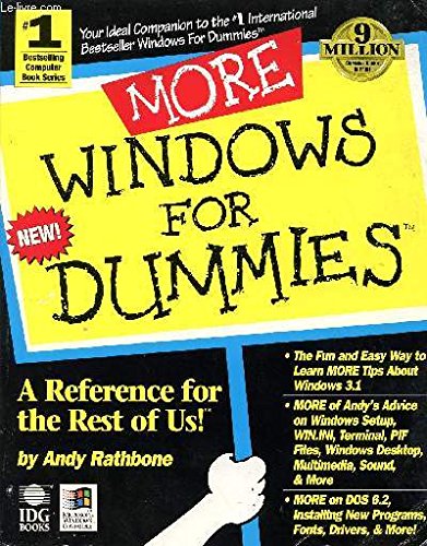 More Windows For Dummies