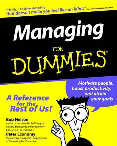 Managing For Dummies