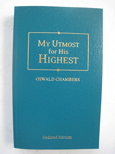 My Utmost for His Highest
