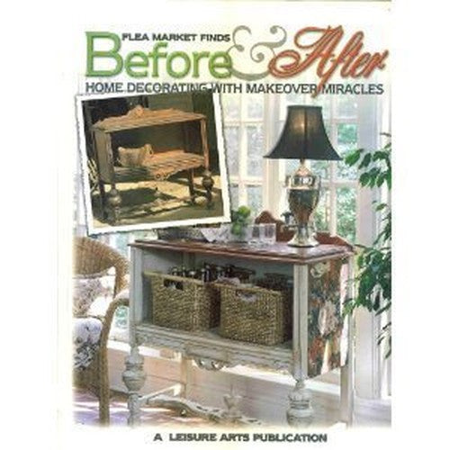 Flea Market Finds before & after