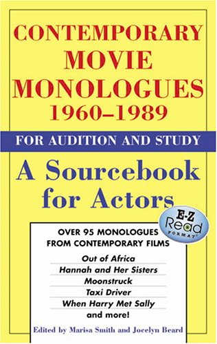 Contemporary Movie Monologues 1960-1989