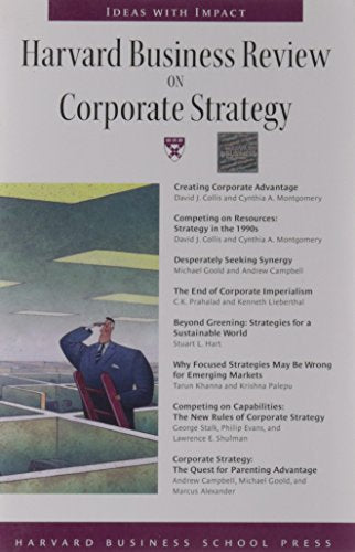 "Harvard Business Review" on Corporate Strategy
