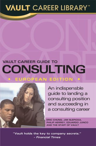 Vault Career Guide to Consulting