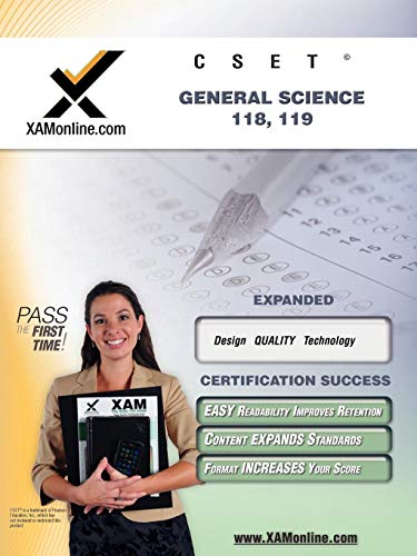 Cset General Science 118, 119 Teacher Certification Test Prep Study Guide