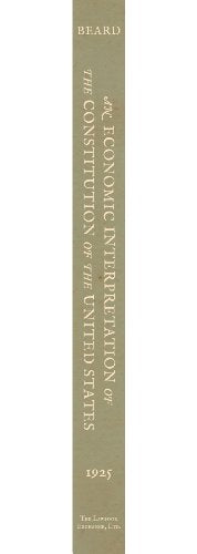 An Economic Interpretation of the Constitution of the United States