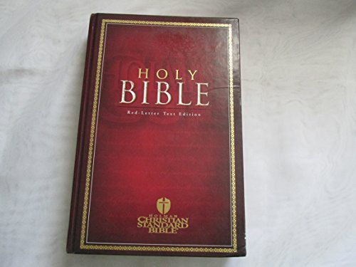 Holman Christian Standard Bible Red Letter Text Bible