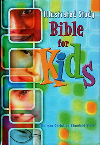 HCSB Illustrated Study Bible For Kids, Brown Simulated Leath
