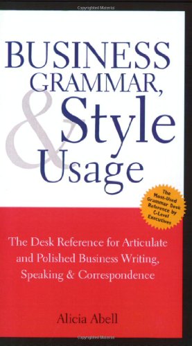 Business Grammar & Style Usage