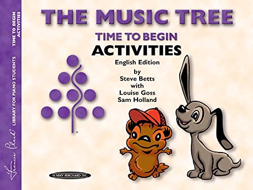 English Edition Activities Book, Time to Begin