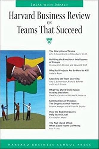 "Harvard Business Review" on Teams That Succeed