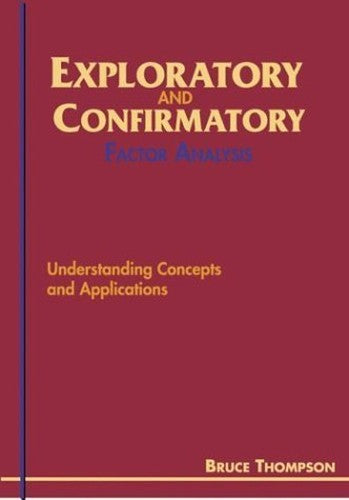 Exploratory and Confirmatory Factor Analysis