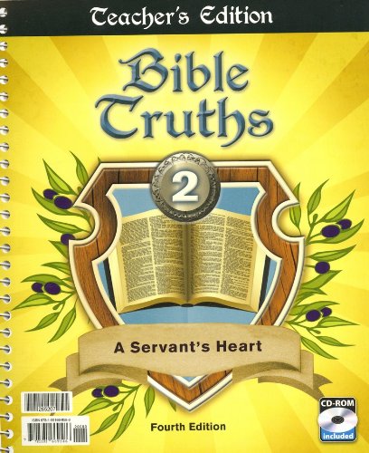 Bible Truths Teacher Book Grd 4th Edition with CD