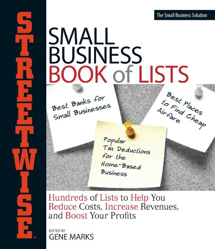 "Streetwise" Small Business Book of Lists