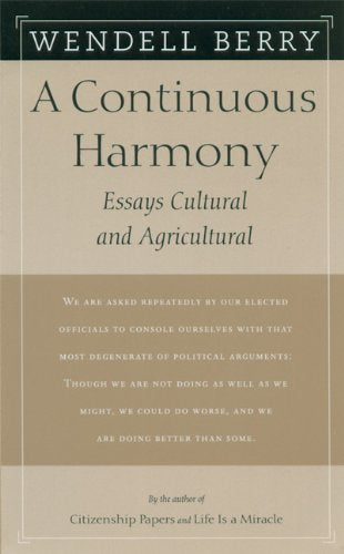 A Continuous Harmony