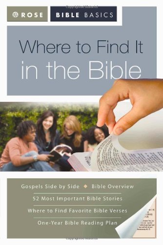 Where to Find It in the Bible
