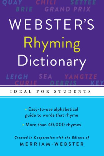 Webster's Rhyming Dictionary