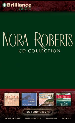 Nora Roberts CD Collection Hidden Riches True Betrayals Homeport The Reef