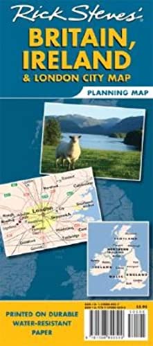 Rick Steves' Britain, Ireland and London City Map
