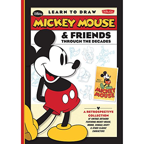 Learn to Draw Mickey Mouse and Friends Through the Decades