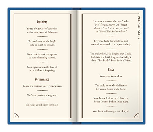 Knock Knock Flattery & Faint Praise for All Occasions