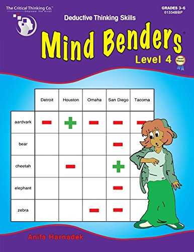 Mind Benders Book 4 (Grades 3-6)
