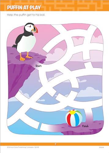 School Zone Big Mazes & More Workbook